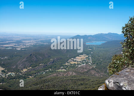 Halls Gap und Lake Bellfield im südlichen Grampians National Park, Victoria, Westaustralien Stockfoto