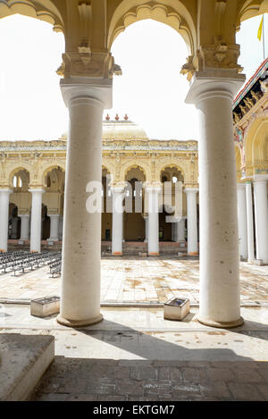 Thirumalai Nayak Palast, Indien, Tamil Nadu, Madurai Stockfoto