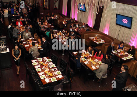 Eva Longoria Foundation Dinner im Inneren mit: Atmosphäre wo: Hollywood, Kalifornien, Vereinigte Staaten, wann: 9. Oktober 2014 Stockfoto