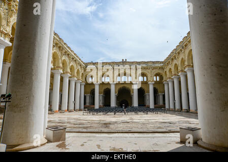 Thirumalai Nayak Palast, Indien, Tamil Nadu, Madurai Stockfoto