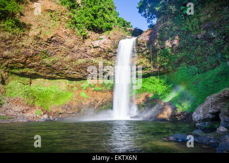 Tad E Tu Wasserfall, Bolaven Plateau, Pakse, Laos Stockfoto