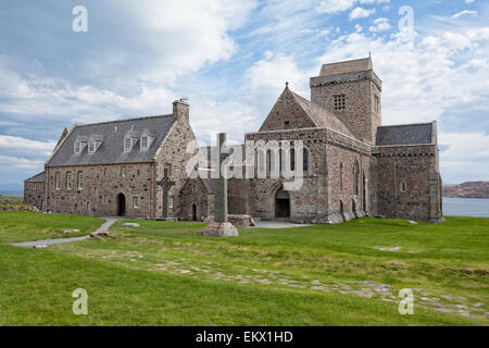 Iona Abbey, Schottland Stockfoto