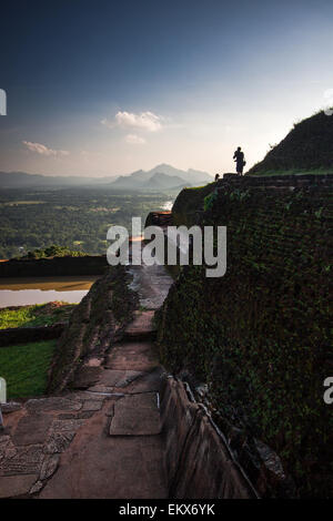 Sigiriya Lion Rock Festung in Sri Lanka Stockfoto