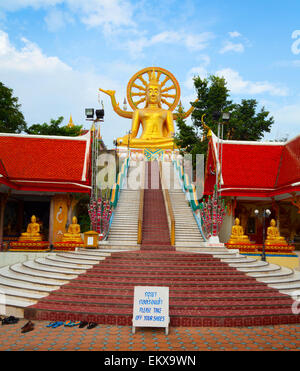 große Buddha-Statue auf Koh Samui, thailand Stockfoto