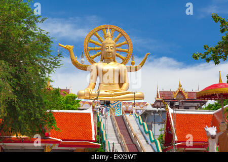 große Buddha-Statue auf Koh Samui, thailand Stockfoto