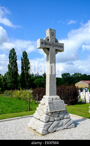 16. irischen Division WW1 Memorial Wytschaete Belgien Stockfoto