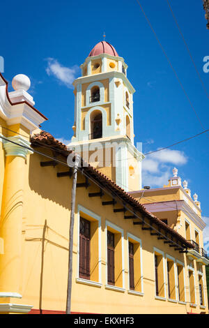 Kuba Trinidad Iglesia y Convento de San Francisco Kirche Kloster Kloster Saint Francis Museo De La Lucha Contra Bandido Glocke Stockfoto