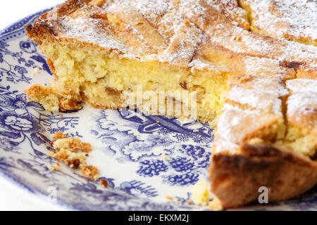 Pastiera Napoletana (Osterkuchen), Neapel, Kampanien, Italien Stockfoto