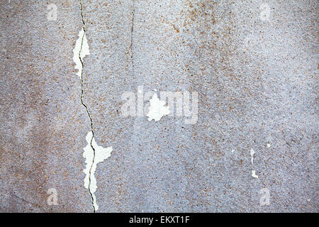 Nahaufnahme der bemalten Wand peeling Stockfoto