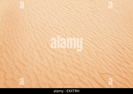 Kräuselt sich Sand Stockfoto