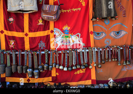 Namche Bazar Dorf, Everest Base Camp trek, UNESCO-Weltkulturerbe, Sagarmatha Nationalpark, Solu Khumbu District, Khumbu Stockfoto