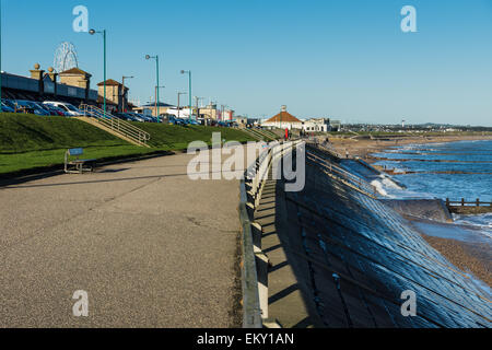 Aberdeen-Strand-Promenade. Stockfoto