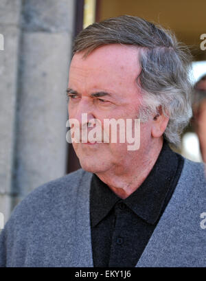 Terry Wogan, irische Radio- und Fernsehveranstalter, der für die BBC in Großbritannien für den Großteil seiner Karriere gearbeitet hat. Stockfoto