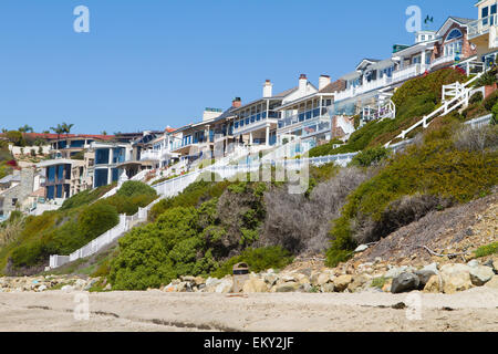 Küste Luxus-Immobilien an der Strand Dana Point, Kalifornien Stockfoto