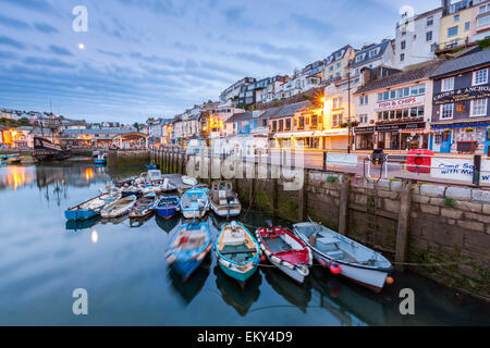 Brixham Hafen, South Devon, England, Vereinigtes Königreich, Europa. Stockfoto