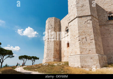 Castel del Monte, Apulien, Italien Stockfoto