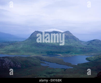 Cul Mor von Stac Pollaidh Inverpolly National Nature Reserve Assynt Schottland Stockfoto