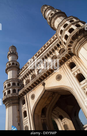 Der Charminar in Hyderabad Stockfoto