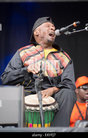 Jimmy Cliff führt beim Austin City Limits Music Festival.  Mitwirkende: Jimmy Cliff wo: Austin, Texas, Vereinigte Staaten, wann: 11. Oktober 2014 Stockfoto