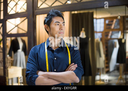 Männliche Mode-designer Stockfoto