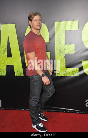 LOS ANGELES, CA - 26. Juni 2012: Trevor Donovan bei der Weltpremiere von "Wilden" am Mann Village Theatre in Westwood. Stockfoto