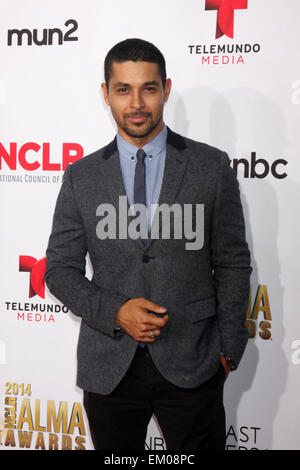 ALMA Awards 2014 Ankünfte Mitwirkende: Wilmer Valderrama wo: Pasadena, Kalifornien, Vereinigte Staaten, wann: 11. Oktober 2014 Stockfoto