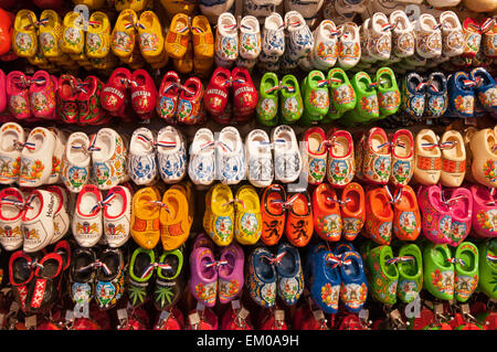 Holländische Holzschuhe Amsterdam Holland Stockfoto