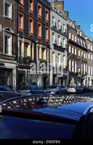 Norman Hartnell, Bruton Street, Mayfair, London, Vereinigtes Königreich Stockfoto