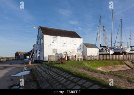 Tollesbury Marina und Bootswerft, Tollesbury Essex, UK Stockfoto