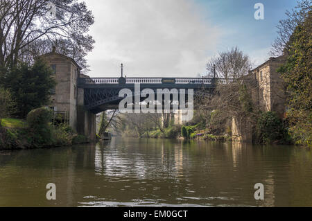 Cleveland-Brücke über den Fluss Avon in Bath Somerset England Großbritannien Stockfoto