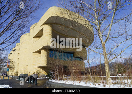 Das National Museum of the American Indian in der Smithsonian Institution in Washington DC, USA. Stockfoto