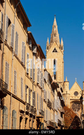 Frankreich, Aix-Saint-Jean-de-Malte-Kirche Stockfoto