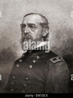 George Gordon Meade, 1815 – 1872.  Vereinigte Staaten Armee Offizier und Ingenieur. Stockfoto