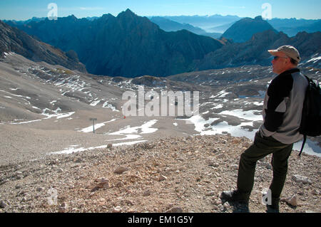 Sonnalpin, Zugspitze, Bayern. Stockfoto