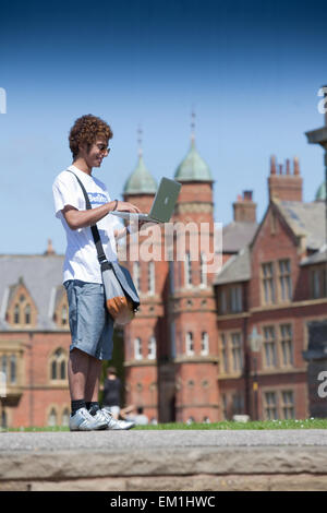 Berlitz Sprachschule boarding am Rossall Schule Fleetwoods Lancashire Stockfoto