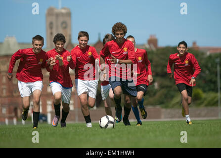 Berlitz Sprachschule boarding am Rossall Schule Fleetwoods Lancashire Stockfoto