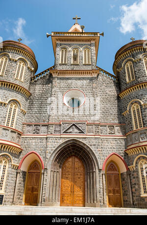 Pattumala Matha Kirche und Pilgerzentrum in Kerala, Indien Stockfoto