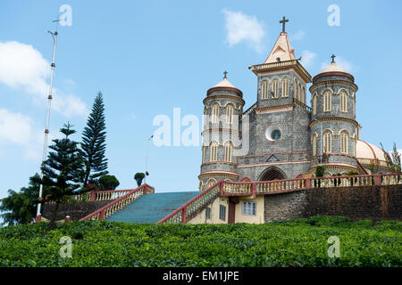 Pattumala Matha Kirche und Pilgerzentrum in Kerala, Indien Stockfoto