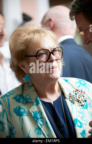 Dame Antonia Fraser 14.04.15 Stockfoto