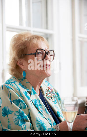 Dame Antonia Fraser 14.04.15 Stockfoto