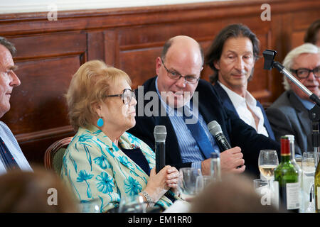 Dame Antonia Fraser 14.04.15 Stockfoto