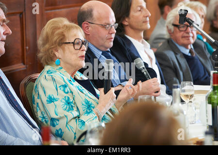 Dame Antonia Fraser 14.04.15 Stockfoto