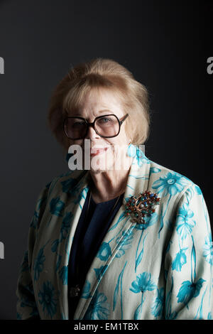 Dame Antonia Fraser 14.04.15 Stockfoto