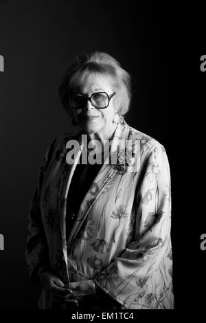 Dame Antonia Fraser 14.04.15 Stockfoto