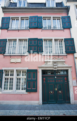 Beethovens Geburtshaus; Bonn-Nordrhein-Westfalen-Deutschland Stockfoto