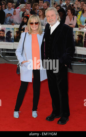 London, UK, UK. 15. April 2015. Twiggy besucht die Weltpremiere von "Far From The Madding Crowd'' am BFI Southbank. © Ferdaus Shamim/ZUMA Draht/Alamy Live-Nachrichten Stockfoto