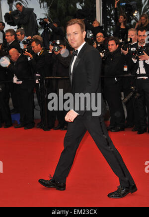 CANNES, Frankreich - 20. Mai 2012: Ewan McGregor bei der Premiere von "Amour" auf dem 65. Festival de Cannes. 20. Mai 2012 Cannes, Frankreich Stockfoto