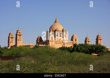 Umaid Bhawan Palace Jodhpur, Rajasthan, Indien Stockfoto