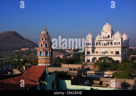 Gurdwara Tempel, Pushkar, Rajasthan, Indien Stockfoto