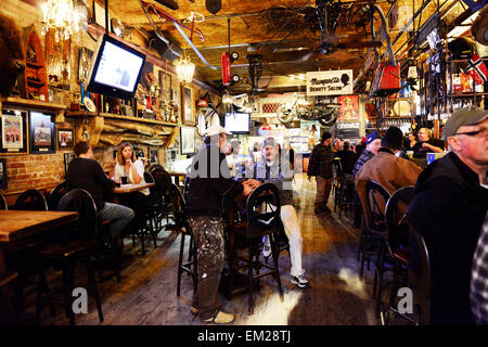 Das No Name Saloon & Grill in Park City, Utah ist trotzig die beliebteste Kneipe / bar in der Stadt. Stockfoto